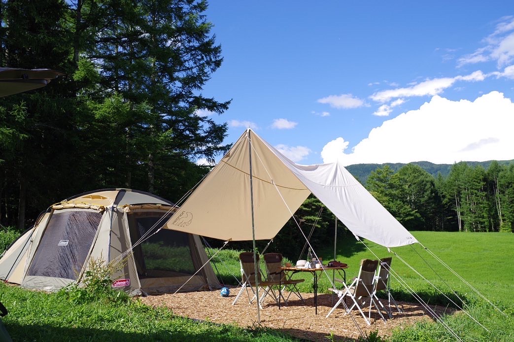 テントの写真